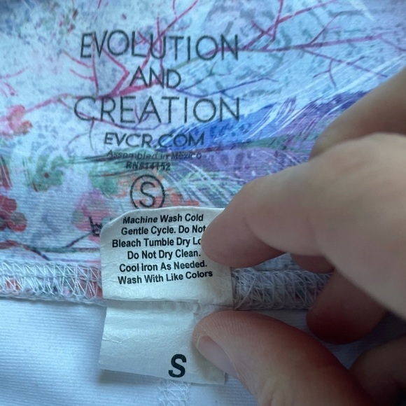 EVCR Evolution and Creation Dreamcatcher Athletic Fitness Leggings Small - Picture 8 of 8